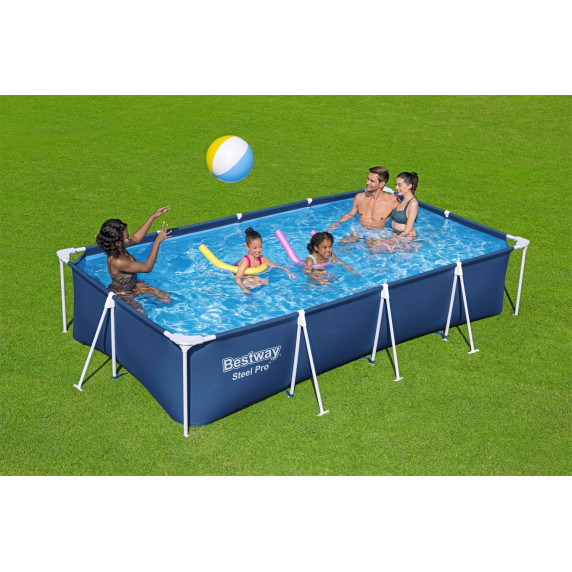 Rodinný bazén 400 x 211 x 81 cm BESTWAY 56405 Steel Pro