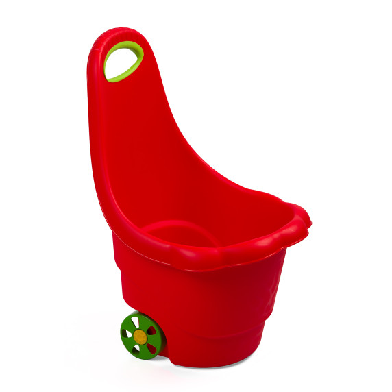 Detský multifunkčný vozík 60 cm DAISY - červený