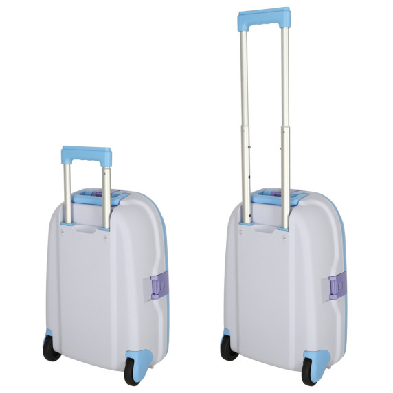 Detský cestovný kufrík na kolieskach 43 x 30 x 19 cm - modrý