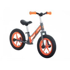 Detské cykloodrážadlo 12" LEO GIMME - oranžové 
