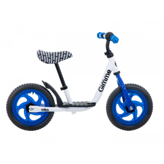 Detské cykloodrážadlo s platformou 11" Viko GIMME - modré