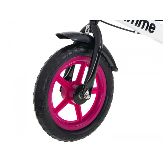 Detské cykloodrážadlo s brzdou 11" Nemo GIMME - ružové