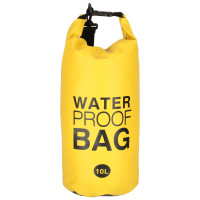 Nepremokavý vak 10 l Water proof bag - žltý 