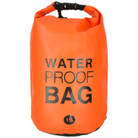 Nepremokavý vak 15 l Water proof bag - oranžový 