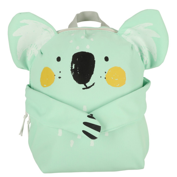 Detský batoh v dizajne koaly - zelená