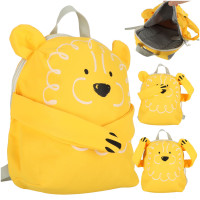 Detský batoh v dizajne leva - žltý 