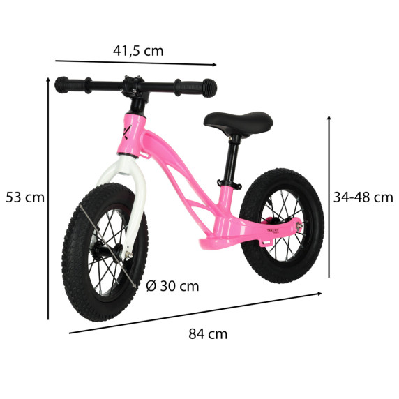 Detské cykloodrážadlo TRIKE FIX ACTIVE X1 - ružové
