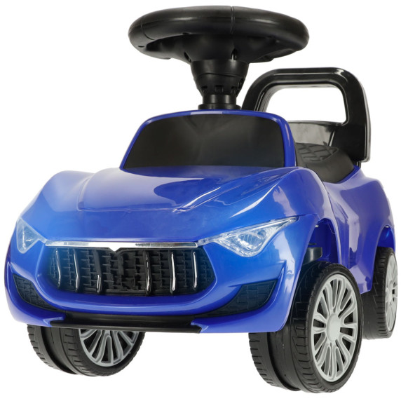 Detské odrážadlo so zvukovými a svetelnými efektmi Inlea4Fun BABY CAR - modré