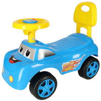 Detské odrážadlo s klaksónom Inlea4Fun BABY CAR - modré 
