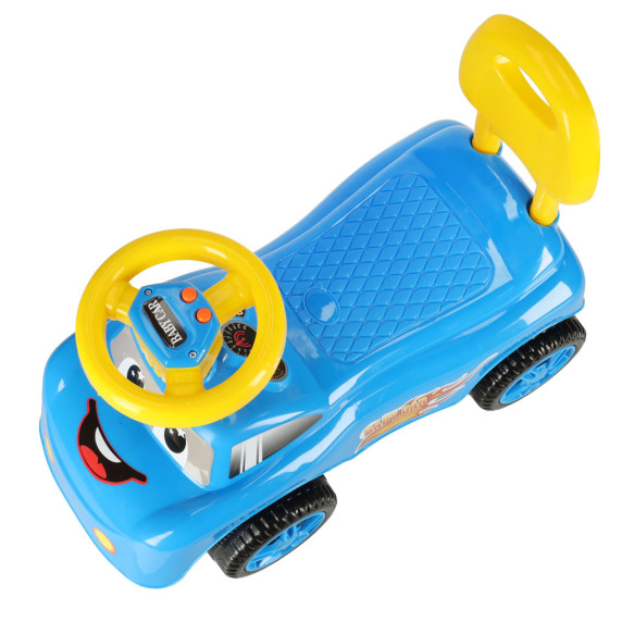 Detské odrážadlo s klaksónom Inlea4Fun BABY CAR - modré