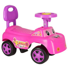 Detské odrážadlo s klaksónom Inlea4Fun BABY CAR - ružové Preview