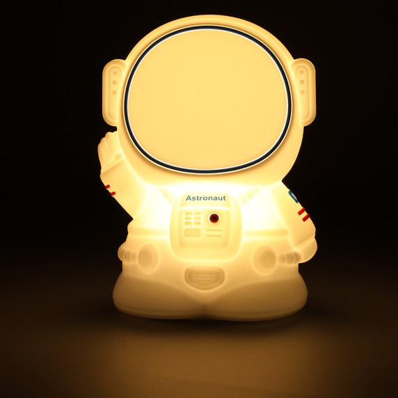 Detská nočná LED lampa silikónová ASTRONAUT