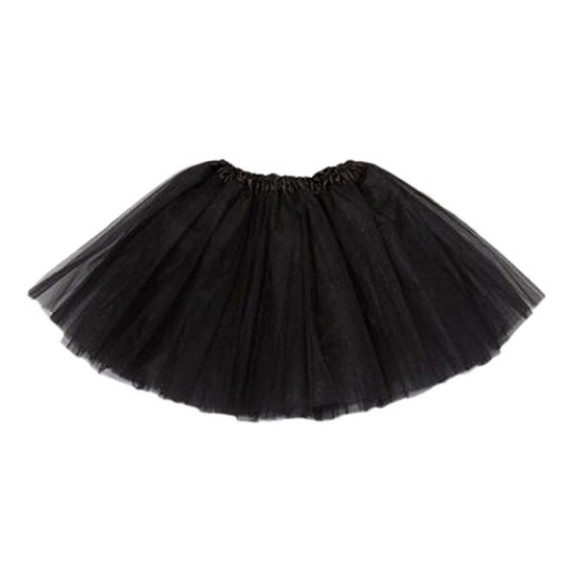 Tylová tutu sukňa doplnok ku kostýmu - čierny