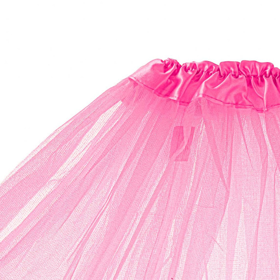 Tylová tutu sukňa doplnok ku kostýmu - ružový