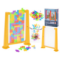 Tetris plastové puzzle 70 prvkov Inlea4Fun BLACK GAME 