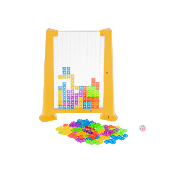 Tetris plastové puzzle 70 prvkov Inlea4Fun BLACK GAME