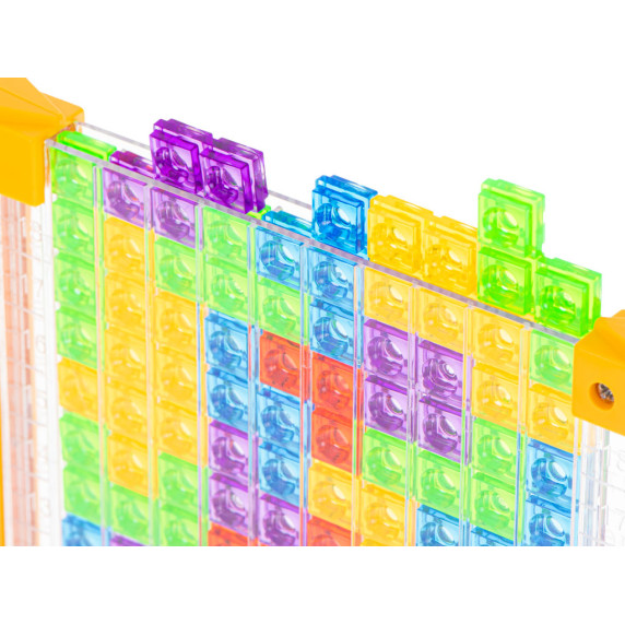 Tetris plastové puzzle 70 prvkov Inlea4Fun BLACK GAME