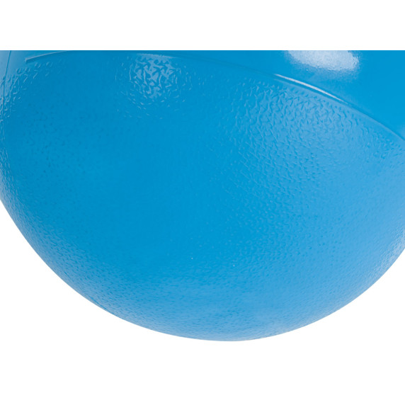 Detská skákacia lopta s madlom 45 cm - modrá