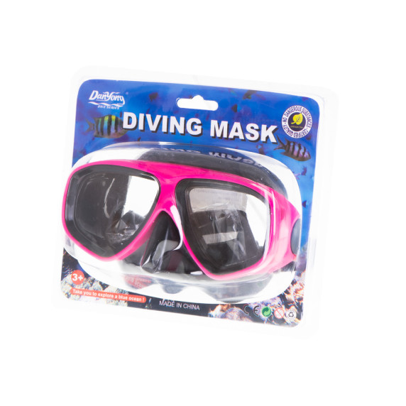 Potápačská maska, plavecké okuliare - ružové