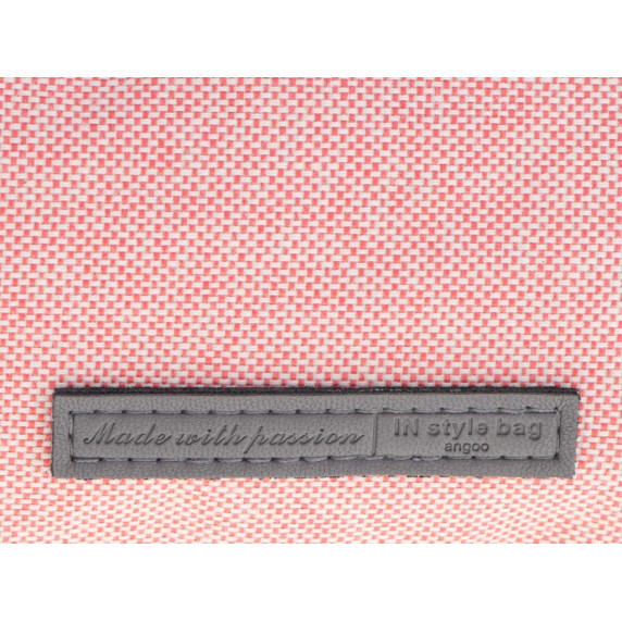 Peračník, kozmetická taška s 2 priehradkami 22 x 7 x 10 cm - ružová