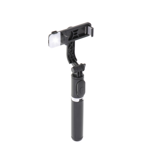 Selfie tyč, stojan tripod s LED osvetlením SELFIE STICK