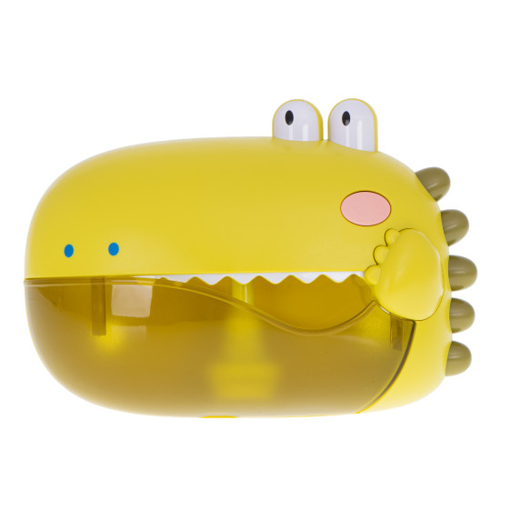 Bublifuk v tvare krokodíla GRECHI - žltý