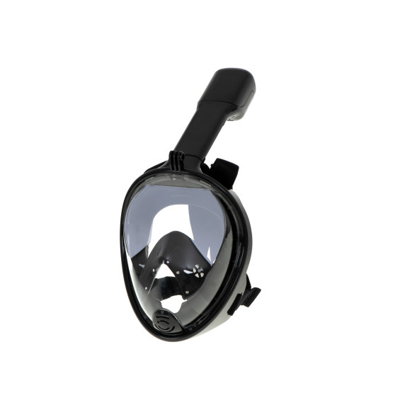 Celotvárová maska ​​na šnorchlovanie L/XL - čierna