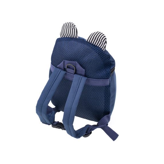 Detský batoh v dizajne medvedíka MR1383 - tmavomodrý