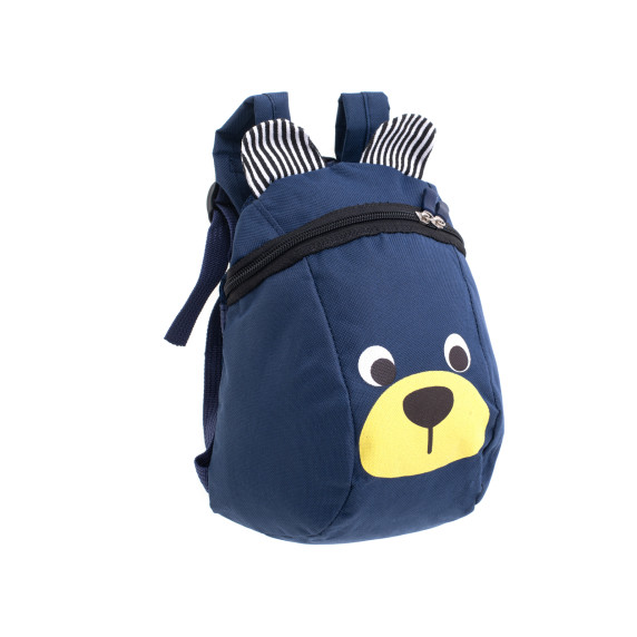 Detský batoh v dizajne medvedíka MR1383 - tmavomodrý