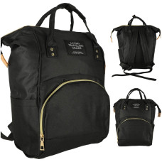 Batoh, taška na kočík 3v1 MOM'S STROLLER BAG - čierna Preview