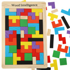 Tetris drevená puzzle 40 prvkov WOOD INTELLIGENCE Preview