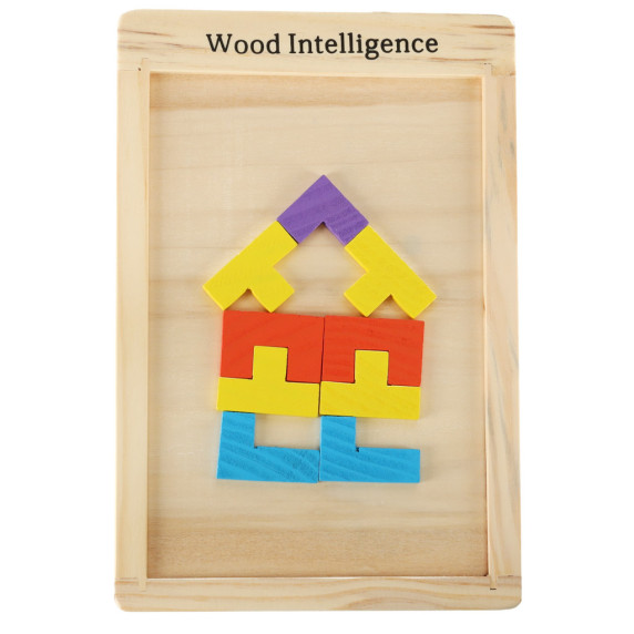 Tetris drevená puzzle 40 prvkov WOOD INTELLIGENCE
