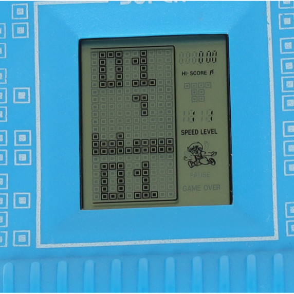 Elektronická hra Tetris 9999v1 BRICK GAME - modrá