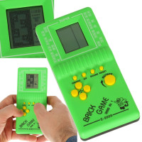 Elektronická hra Tetris 9999v1 BRICK GAME - zelená 