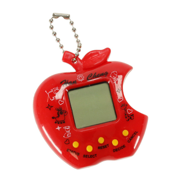 Elektronická hra Tamagotchi v tvare jablka