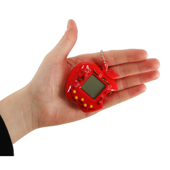 Elektronická hra Tamagotchi v tvare jablka