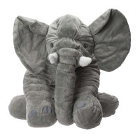 Plyšový slon 60 cm - veľký sivý 