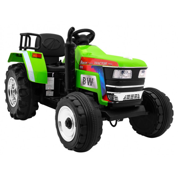 Elektrický traktor Inlea4Fun Blazin BW - zelený