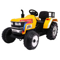 Elektrický traktor Inlea4Fun Blazin BW - žltý 