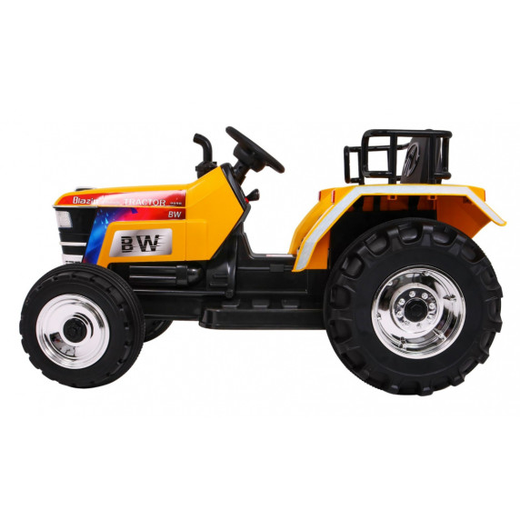 Elektrický traktor Inlea4Fun Blazin BW - žltý