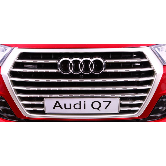 Elektrické autíčko Audi Q7 Quattro S-Line - červené