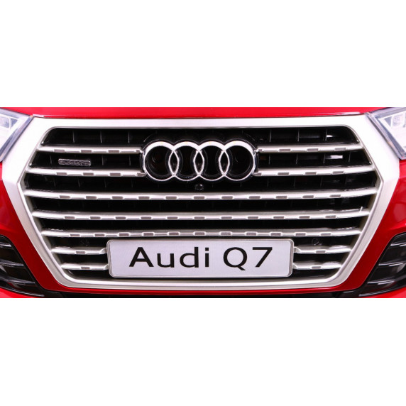 Elektrické autíčko Audi Q7 Quattro S-Line - červené lakované
