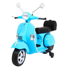 Elektrická motorka Inlea4Fun VESPA PX 150 - modrá 