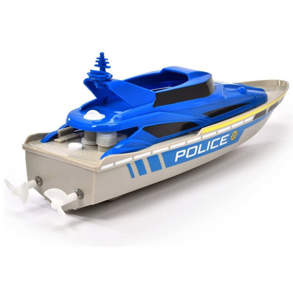 RC Policajný čln na diaľkové ovládanie DICKIE Police boat