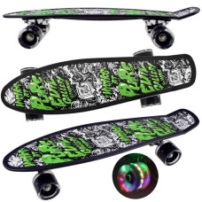 Skateboard 55 cm s LED kolieskami FISZKA Preview