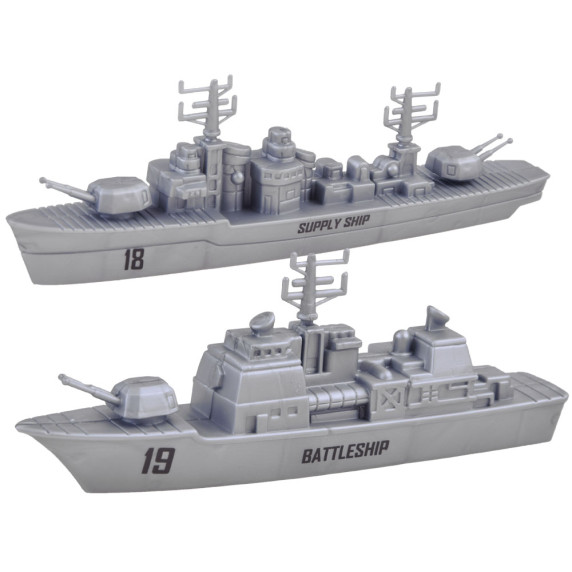Vojenská námornícka súprava lietadiel a lodí Inlea4Fun MILITARY SUPER ARMY