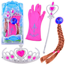 Súprava doplnkov pre malú princeznú Inlea4Fun PRINCESS ADORNMENT - ružová Preview