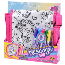 Urob si sama! Kreatívna dievčenská taška na maľovanie Inlea4Fun MESSAGE BAG Preview