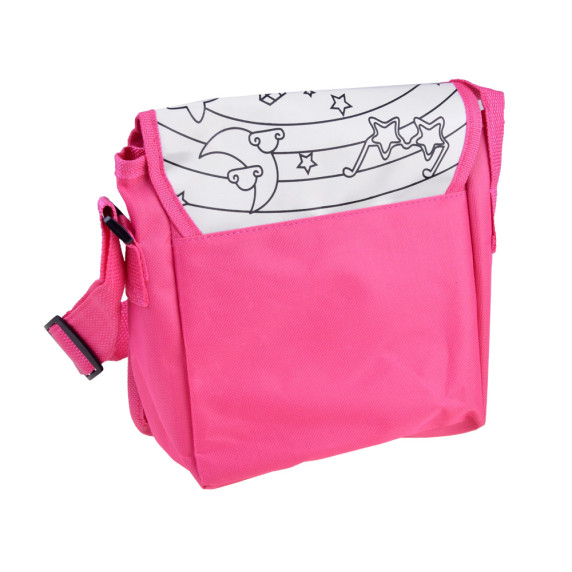 Urob si sama! Kreatívna dievčenská taška na maľovanie Inlea4Fun MESSAGE BAG