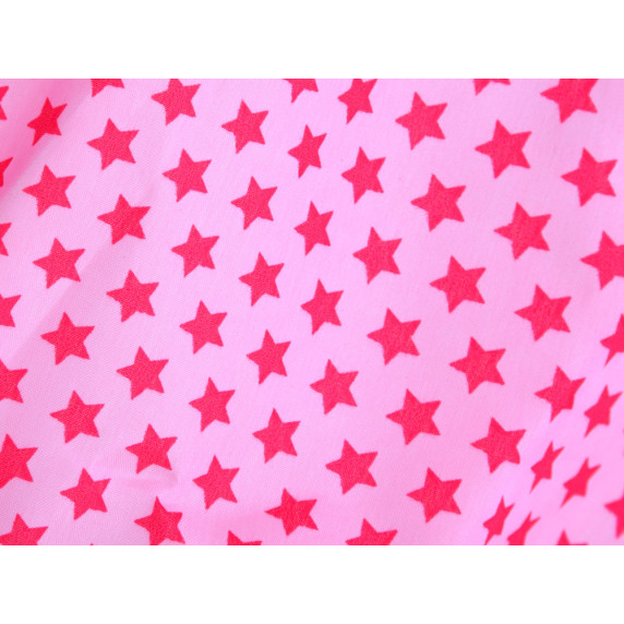 Golfový kočík pre bábiky Inlea4Fun MERYL - ružový s hviezdičkami